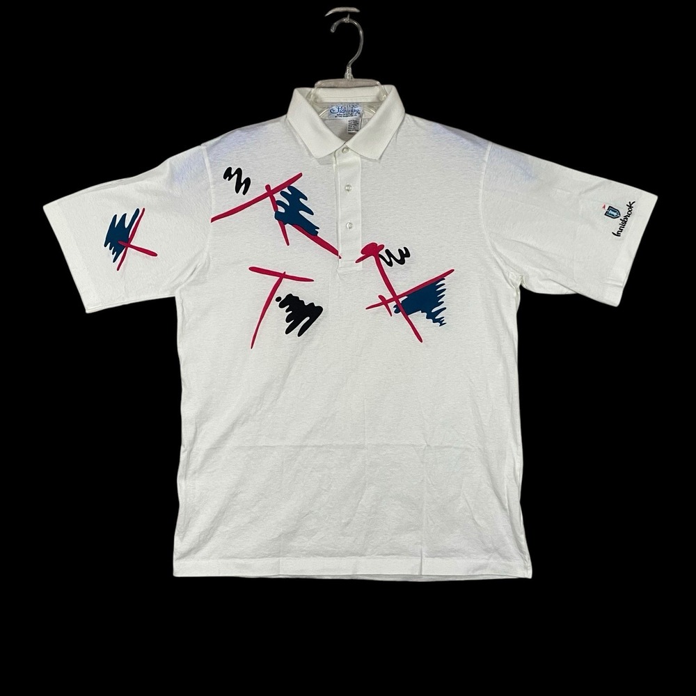 Vintage‎ Pickering Polo Single Stitch Men's Large  Innisbrook Golf Resort Retro